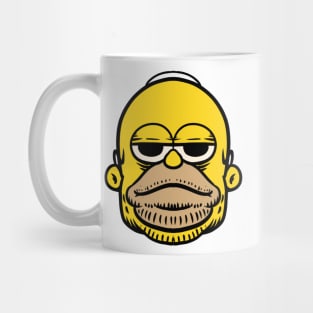 Sleepy Homer Mug